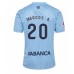 Celta Vigo Marcos Alonso #20 Domácí Dres 2024-25 Krátkým Rukávem